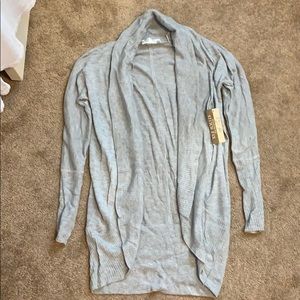 Light gray cardigan